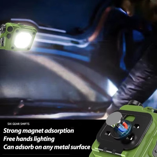 Sjx Mini Linterna Led, Llavero, Linterna Cob Superbrillante