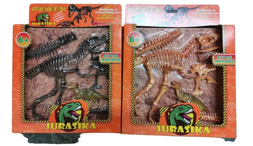Dinosaurio Armable Machuka Tiranosaurio T-rex C/dino Mini