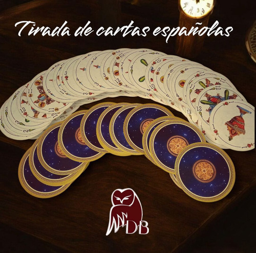 Tirada De Cartas Españolas.