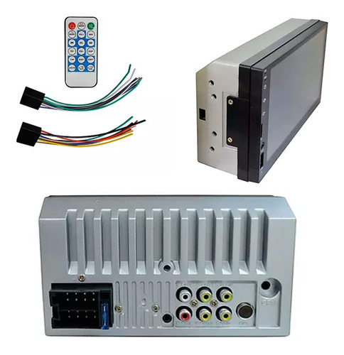 Imagem 8 de 9 de Central Mp5 7 Ht-3001 Usb Bt Aux Espelhamento Android E Ios