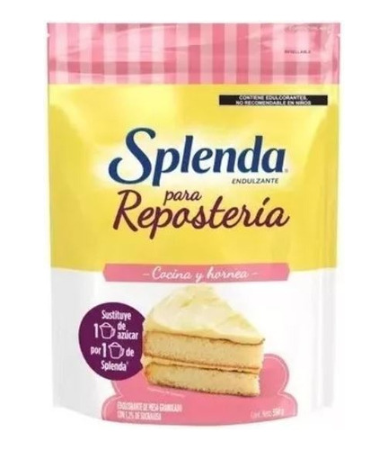 Endulzante Splenda Para Repostería 275gr