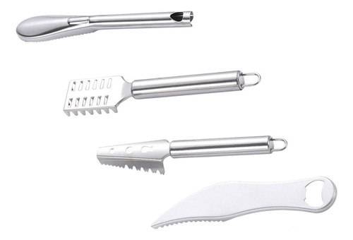 Raspadores De Pescado Para Uso Doméstico, Cocina, 4 Unidades