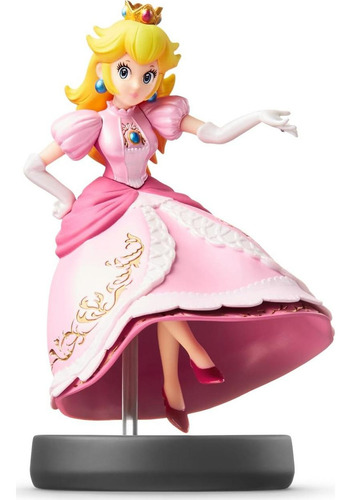 Figura Interactiva Para Videojuegos Peach Nintendo Franquicia Super Smash Bros.