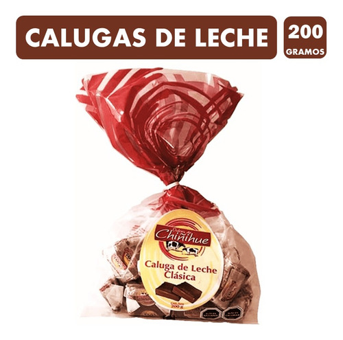 Calugon Artesanal Chiñihue Sabor A Leche (bolsa Con 200grs) 