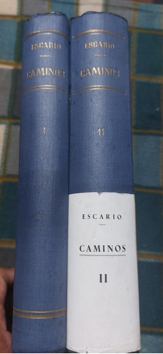 Libro Caminos 2 Tomos Escario