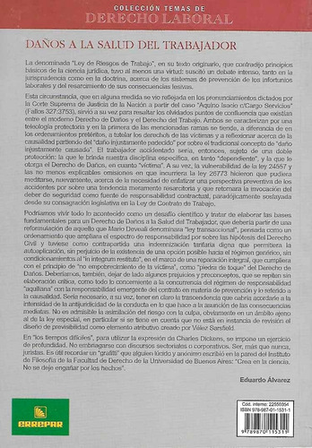 Daños A La Salud Del Trabajador García Vior 2013 Erreius (Usado)