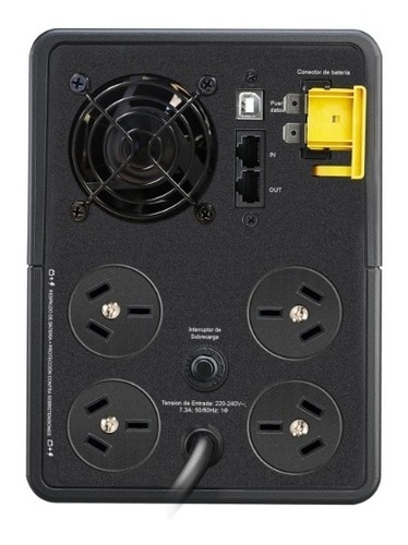 Ups Apc Back Bx2200mi-ar 2200va 230v Estabilizador Y Protector Energia Garantía Oficial