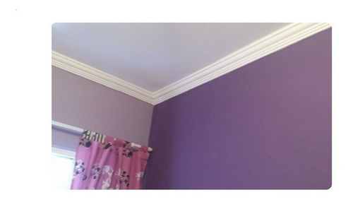Moldura Rodateto Isopor C/ Acabamento C/ Massa M2 24 Metros