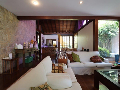 Imagem 2 de 30 de Casa De Condomínio À Venda Na Barra Da Tijuca 4 Suítes Jardim Ibiza - Sqa1613i - 69203256