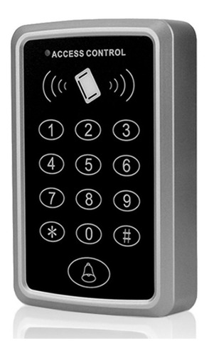 Kit Cerradura Magnética Control Acceso Con Cerrojo 350 Lbs