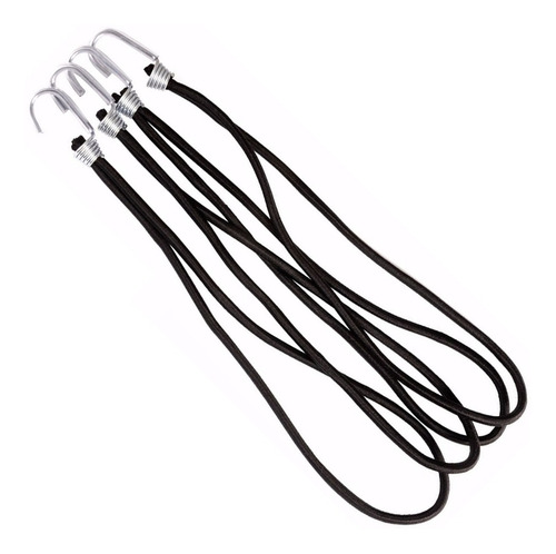Imagem 2 de 5 de Elástico De Lona Agarra Lona Preto Caminhão E Piscina - 40pc