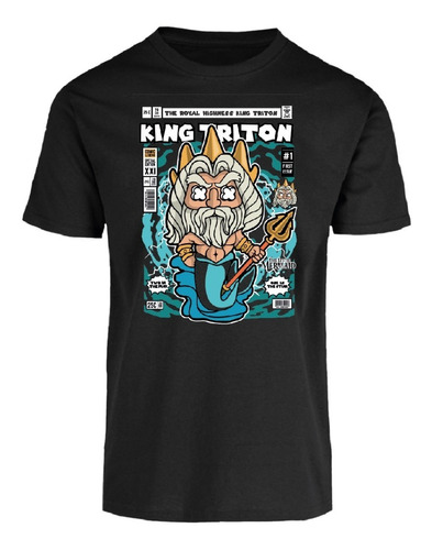 Playera Hombre Comic Triton