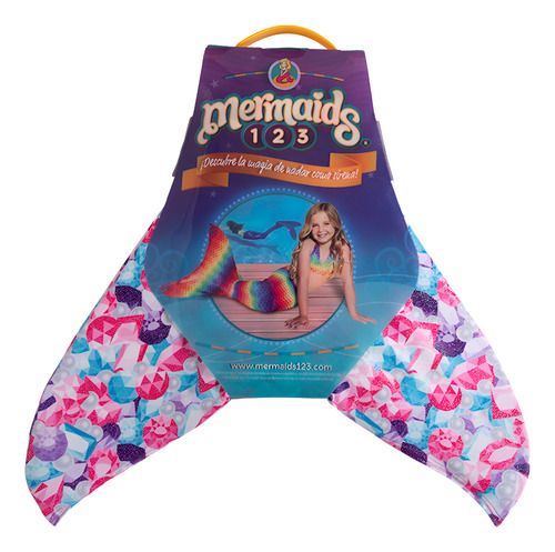 Cola De Sirena Para Nadar Traje De Baño Niñas Joyas Jewels