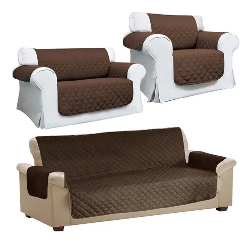 Protector Sofa Cubre Sofa 3,2,1 Puestos Tres Productos Envio