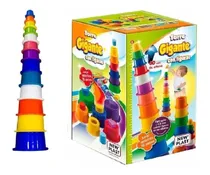Comprar Juego Torre Apilable Juego 2 En 1 Torre Encastre Didactico