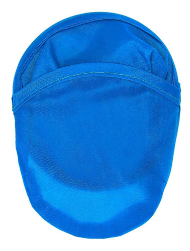 Paquete De 10 Frisbee Plegable De Tela Color Azul
