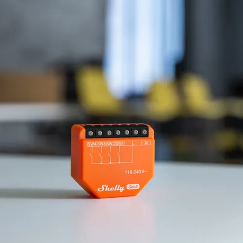 Shelly I4 Gen3 Módulo Inteligente Para Controle Ações Cenas