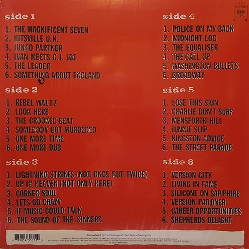 Imagen 2 de 2 de Vinilo The Clash Sandinista! Nuevo Sellado