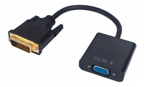 Convertidor Adaptador Dvi 24+1 A Vga. Somos Tienda Fisica