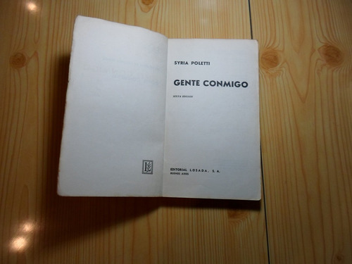 Imagen 3 de 3 de Gente Conmigo - Syria Poletti