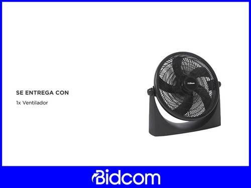 Ventilador Turbo 18 Liliana Vtf18p 5 Aspas 3 Velocidades