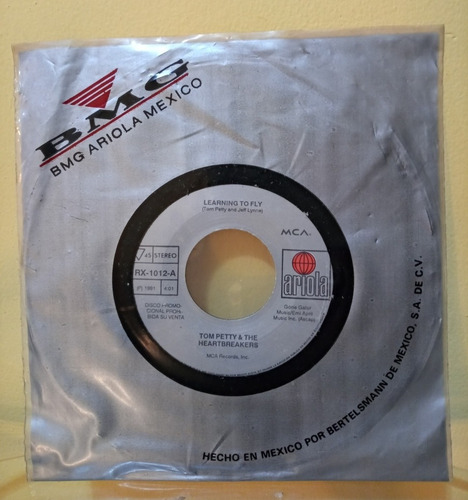Tom Petty Learning To Fly Vinilo Ep 45 Rpm Promo Casi Nuevo (Usado)