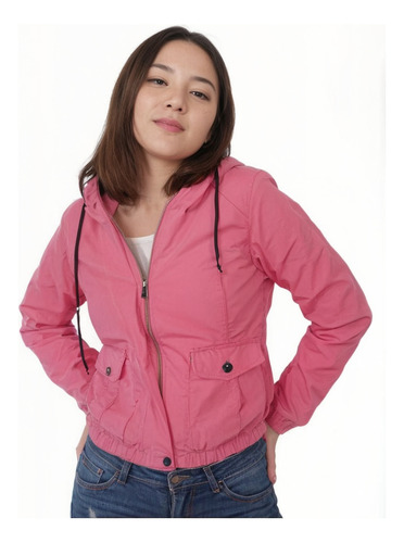 Chaqueta Chamarra Abrigo Para Dama Con Gorro