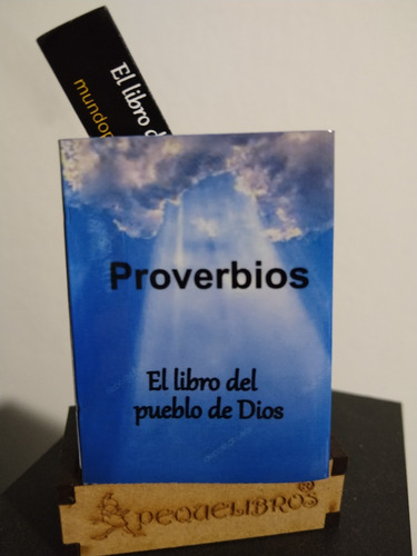 Libro En Miniatura  Santa Biblia Proverbios + Posalibro