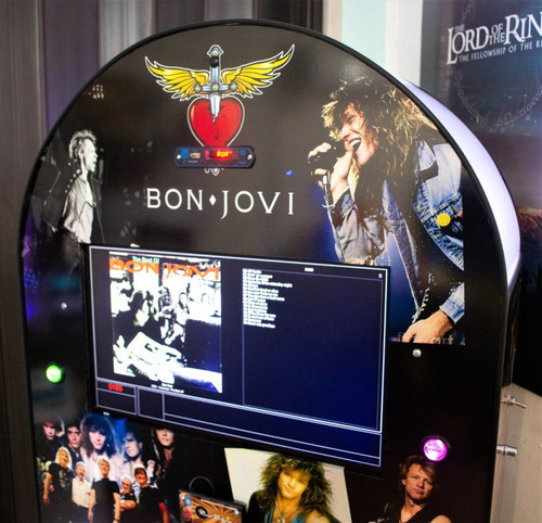 Rockola Fonola Digital Artesanal Bon Jovi