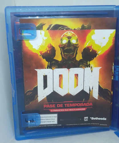 Doom Ps4 Seminuevo (Usado)