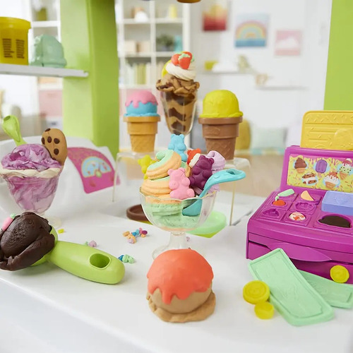 Kitchen Creations Play Doh Carrito De Helados Hasbro