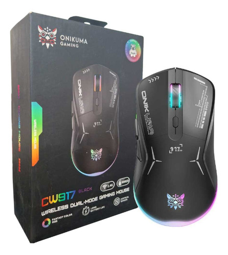 Mouse Gamer Inalámbrico Cw917 Onikuma