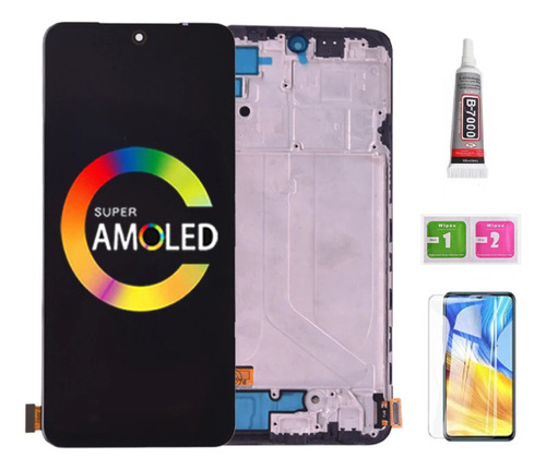 A Pantalla Y Marco Amoled For Redmi Note 10s/10 4g