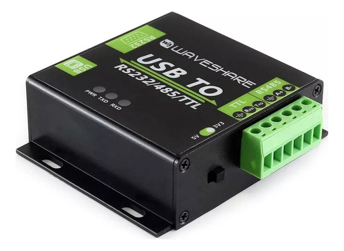 Convertidor Industrial Aislado Usb A Rs232/rs485/ttl Com F
