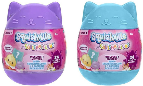 Squishmallow Squishville Mystery Mini Series 1 - Paquete De