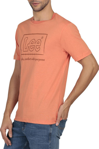 Imagen 5 de 5 de Playera Lee Hombre Manga Corta 29m2