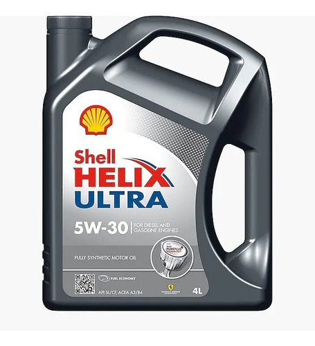 Aceite Shell Helix Ultra Profesional Sintético 5w30 4 Litros