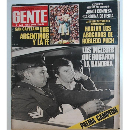 Revista Gente Y La Actualidad Año 16 N 786 14 Agosto 1980