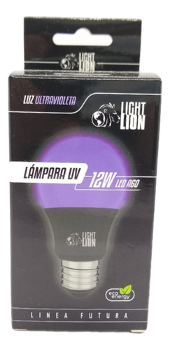 Lampara Led Luz Negra Ultravioleta 12w E27 Bar Fiestas Fluor