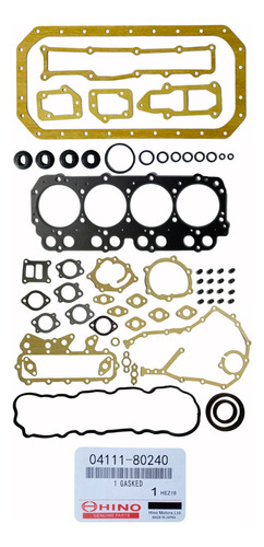 Jgo De Empacadura Hino 300/coaster/dyna 4.0 Motor N04c