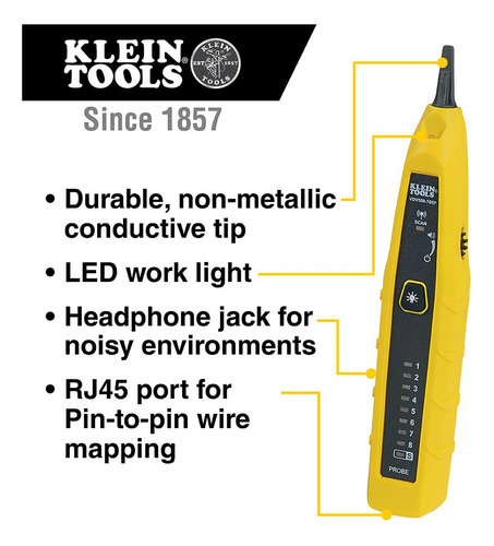 Kit Generador De Tonos Y Sondas Wire Tracer Klein Tools Vdv5