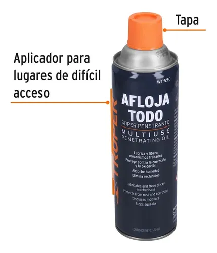 Aceite Multiusos En Aerosol 550ml Truper 13472