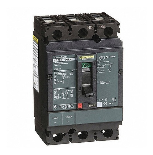 Interruptor Termomagnetico 3x150 Square D Hdl36150