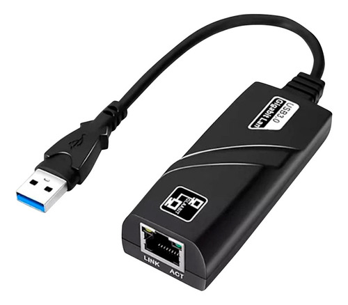 Adaptador Usb 3.0 A Rj45 Ethernet Lan 10/100/1000 Mbps