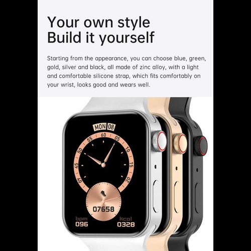 Fralugio Smart Watch Reloj Inteligente Iwo 7 Full Touch Ips