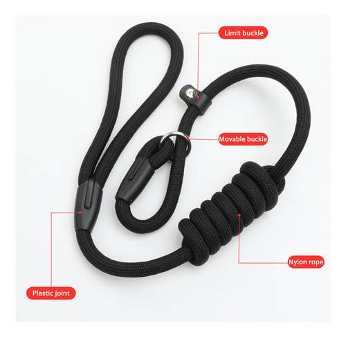 Perro Largo Para Adiestramiento De Perros Con Collar Cómodo,