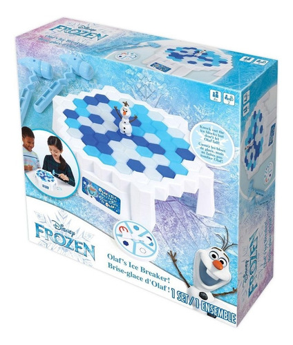 Imagen 2 de 2 de Juego De Mesa Ice Breaker Frozen Ditoys Disney