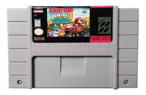 Donkey Kong Country 3 Super Nintendo 