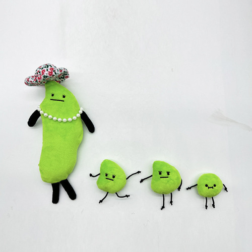 Peluche De La Familia Edamame, Regalos Navideños For Niños