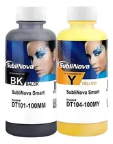 Comprar Tinta Sublimatica Inktec Dti 100ml Preto 100ml Amarelo